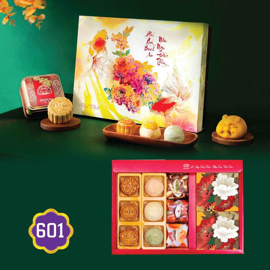 Hộp Bánh Trung Thu Đại Phát - Lễ Hộp Cao Cấp - 601