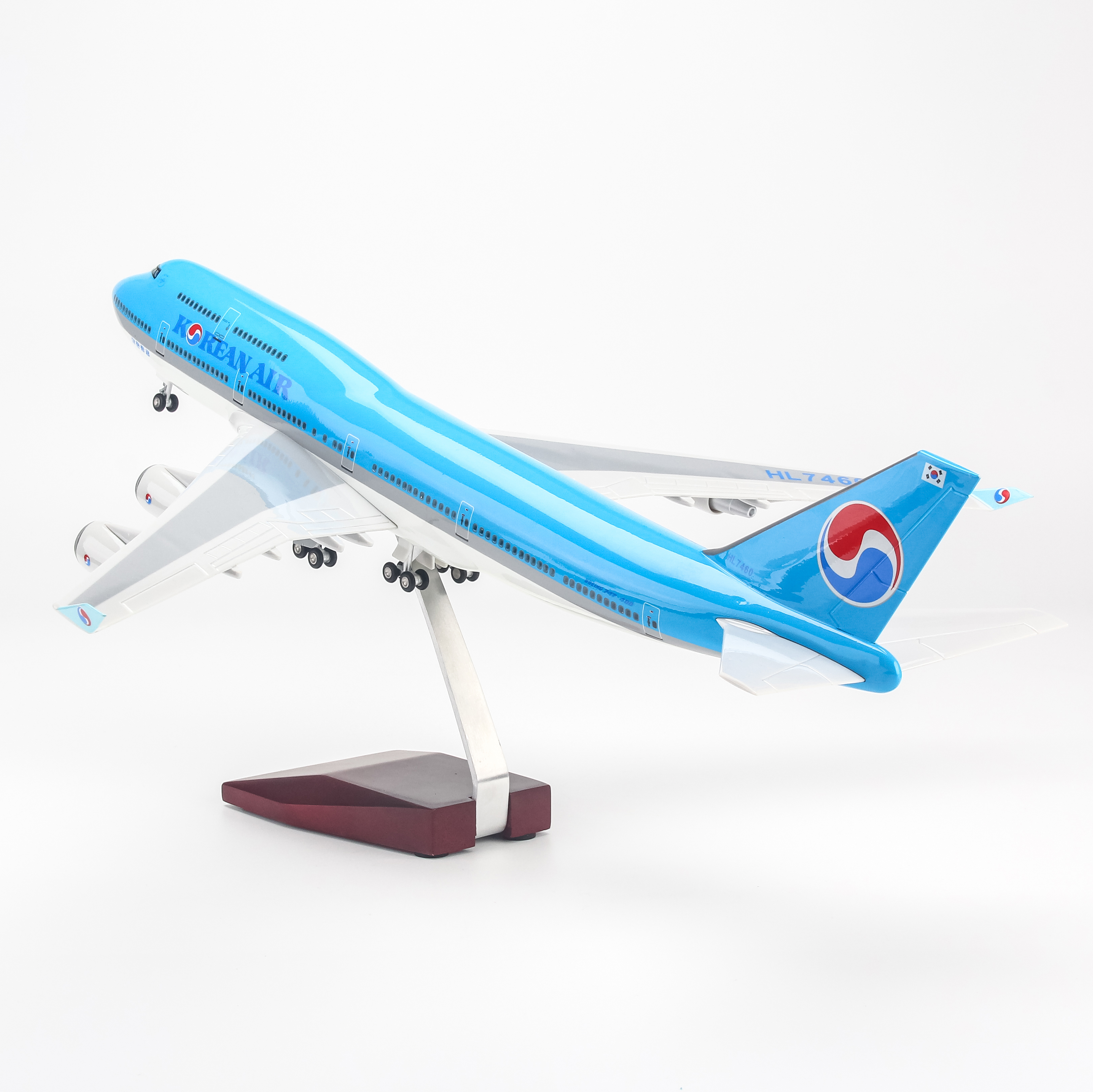 Mô Hình Máy Bay AIRBUS A380 KOREAN AIRWAYS 47CM