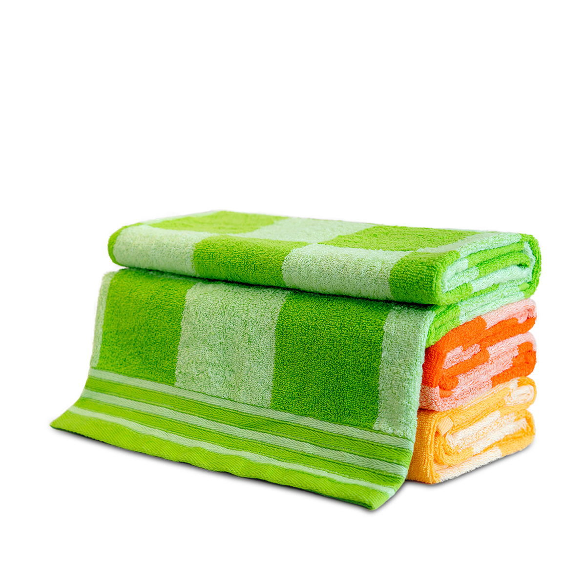 Khăn Tắm Cotton Tự Nhiên 100% Xuất Nhật Niva BJ2 Mềm Mịn Thấm Hút, An Toàn, Hoa Văn Kích Thước 700x1400 mm
