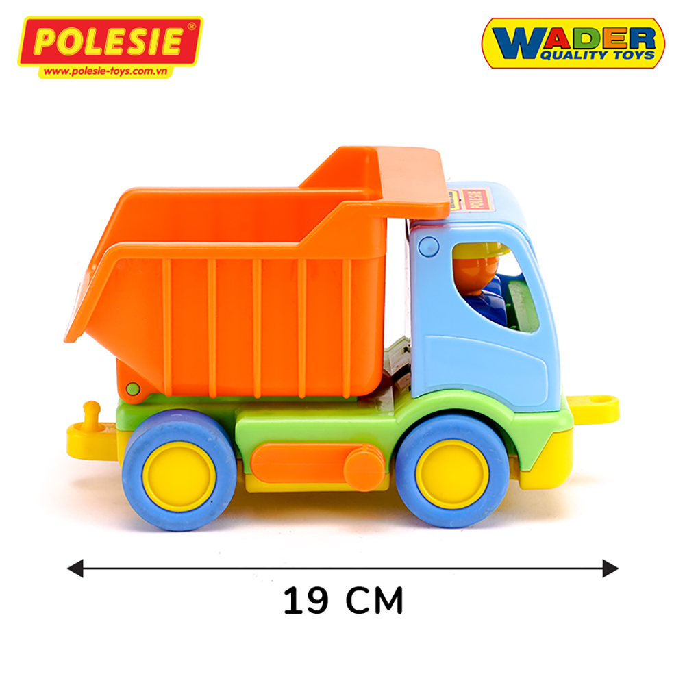 Đồ Chơi Xe Tải Hali, Đồ Chơi Châu Âu, An Toàn, Phát Triển Tư Duy, Sáng Tạo Cho bé - Polesie Toys 3294