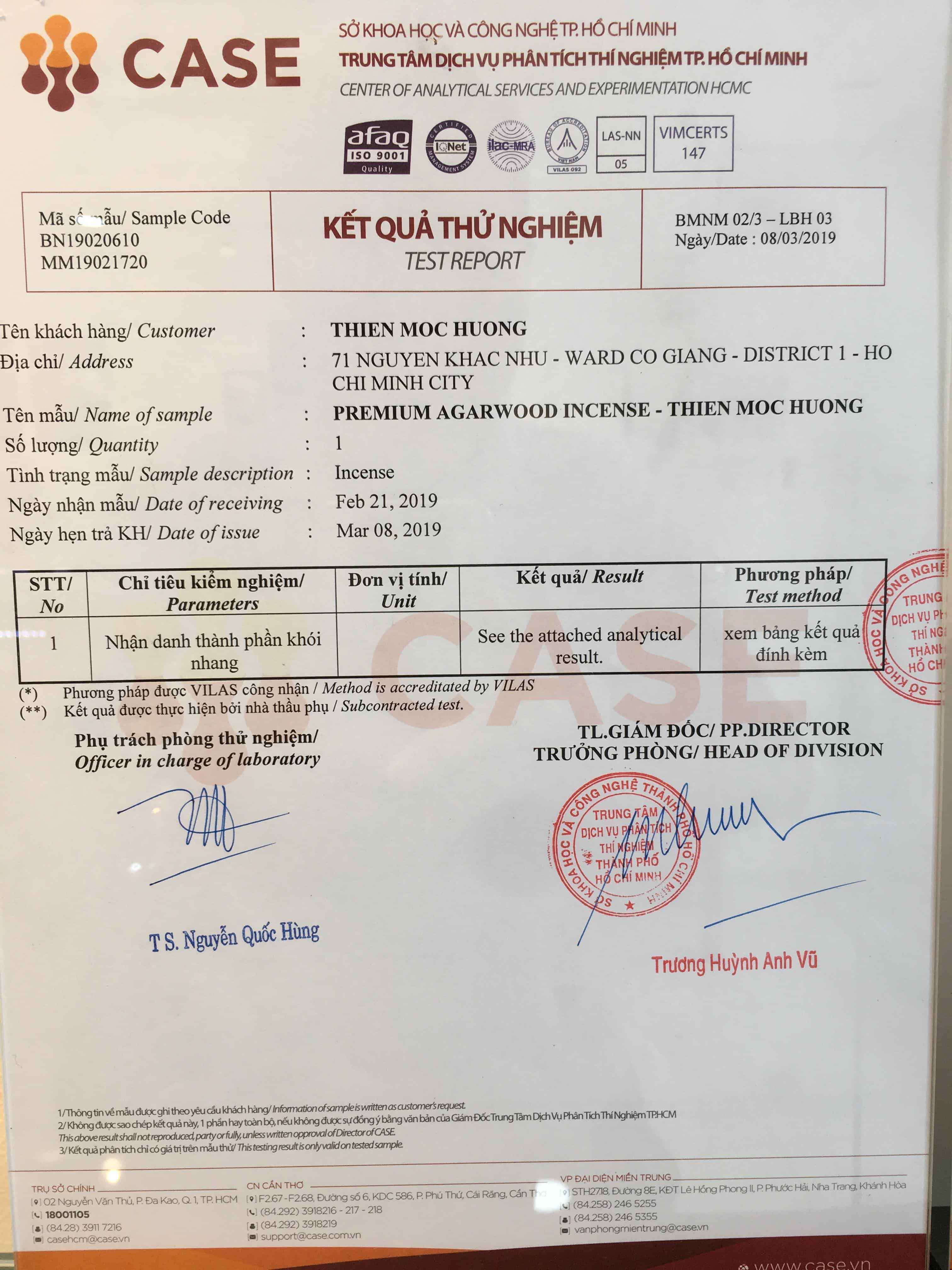 Nhang trầm hương tự nhiên Thiên Mộc Hương- Trầm Hương 12 năm, 30cm, Ít Khói, Thơm Nhẹ, Dễ Chịu, Không kích mũi