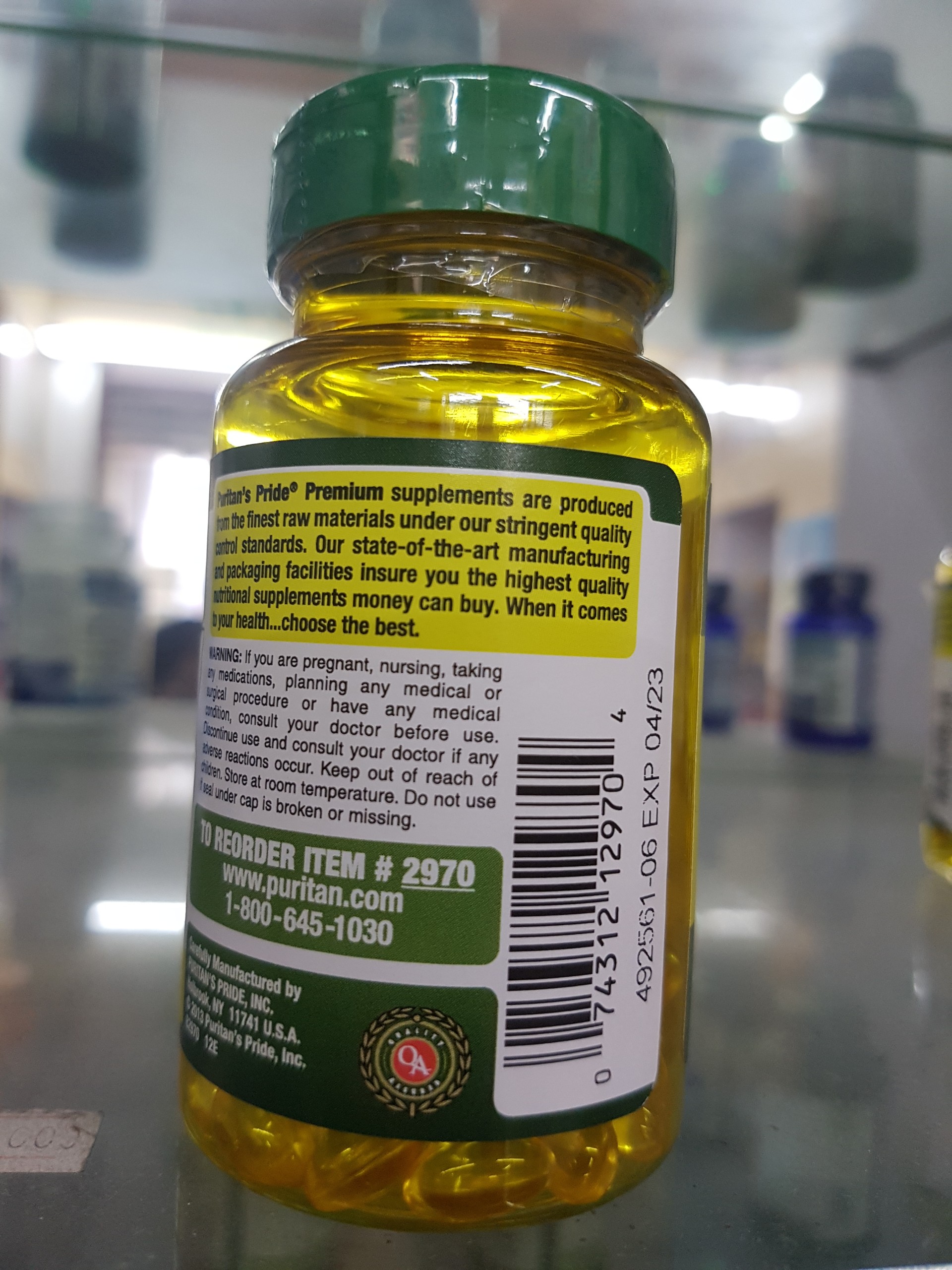 Thực phẩm chức năng bảo vệ sức khỏe tăng sức đề kháng Garlic Oil 1000mg