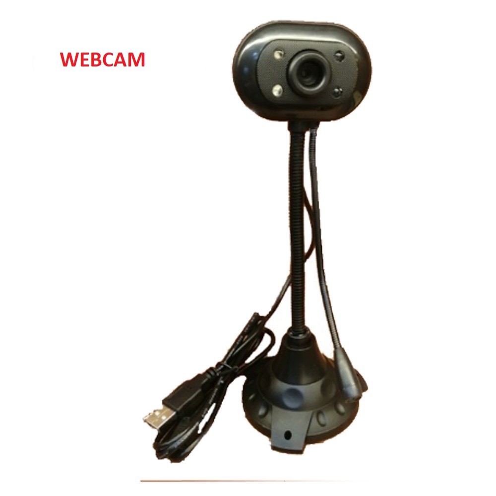 Webcam dùng cho máy tính tích hợp micro đàm thoại