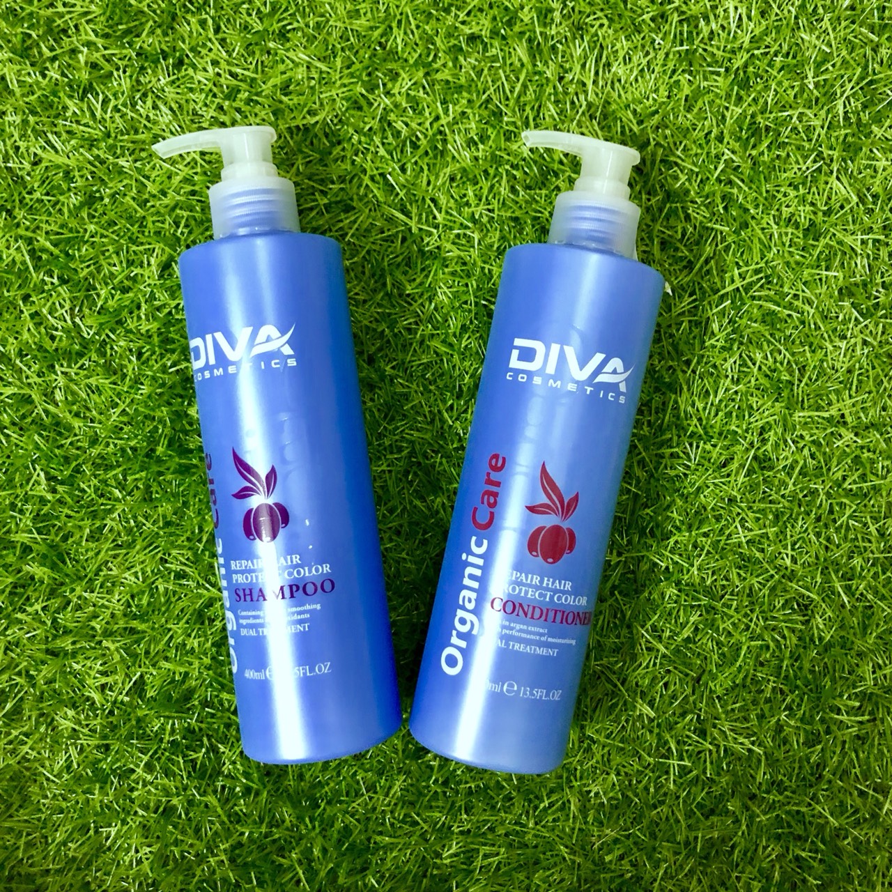 Bộ dầu gội xả phục hồi giữ màu DIVA Collagen Hair Repair Protect Color 400ml