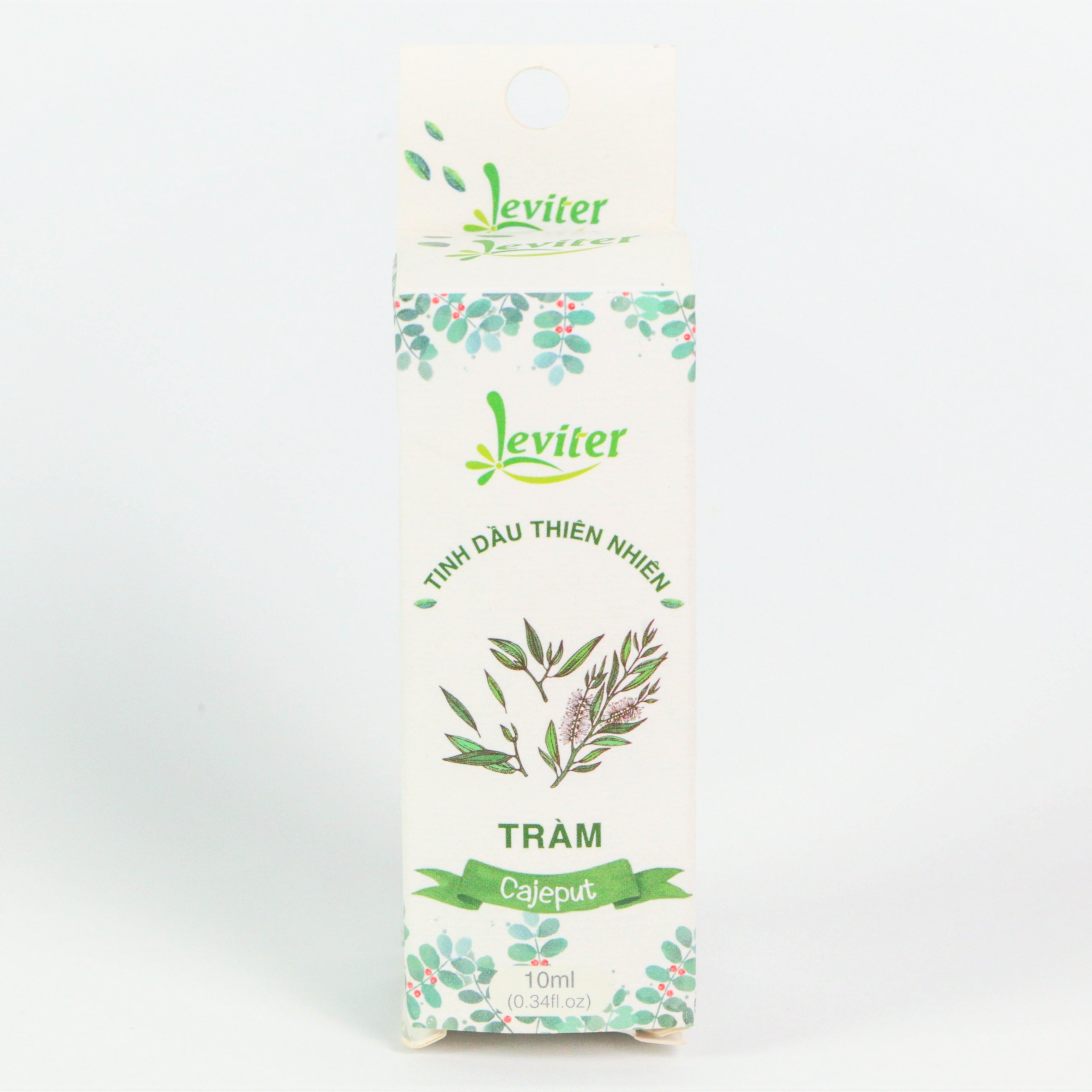 Lọ Treo Tinh dầu Tràm Leviter 10ml Treo Xe- Tủ Quần Áo- Khử Mùi - Thanh Lọc Không Khí