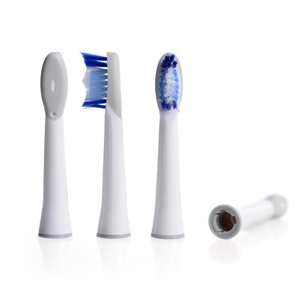 Cho các dòng máy Pulsonic của Oral-B Braun, Bộ 4 Đầu bàn chải S32-4 (SR32-4), đánh tan mảng bám, làm sạch cao răng, cho răng sáng bóng