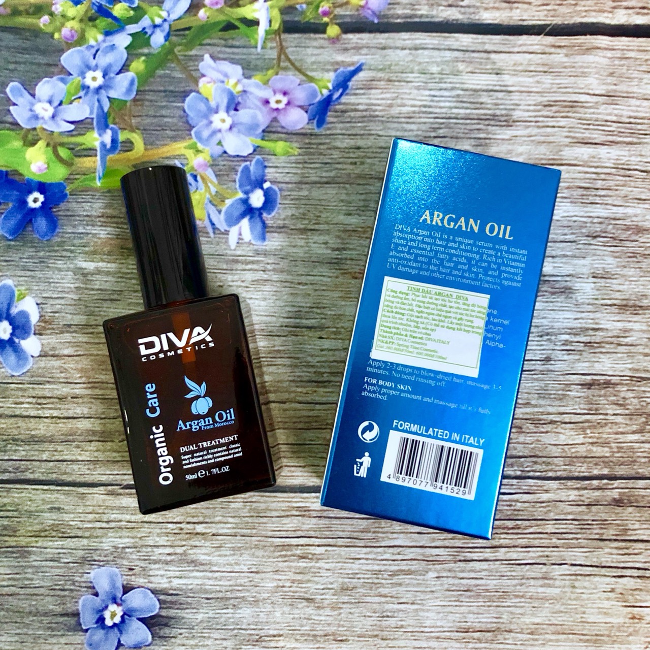 Tinh dầu dưỡng tóc DIVA Cosmetics Argan Oil 50ml