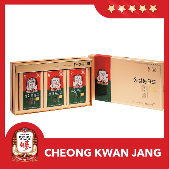 Nước Hồng Sâm Hàn Quốc Pha Sẵn KGC Cheong Kwan Jang Tonic Gold (40ml x 30 gói)