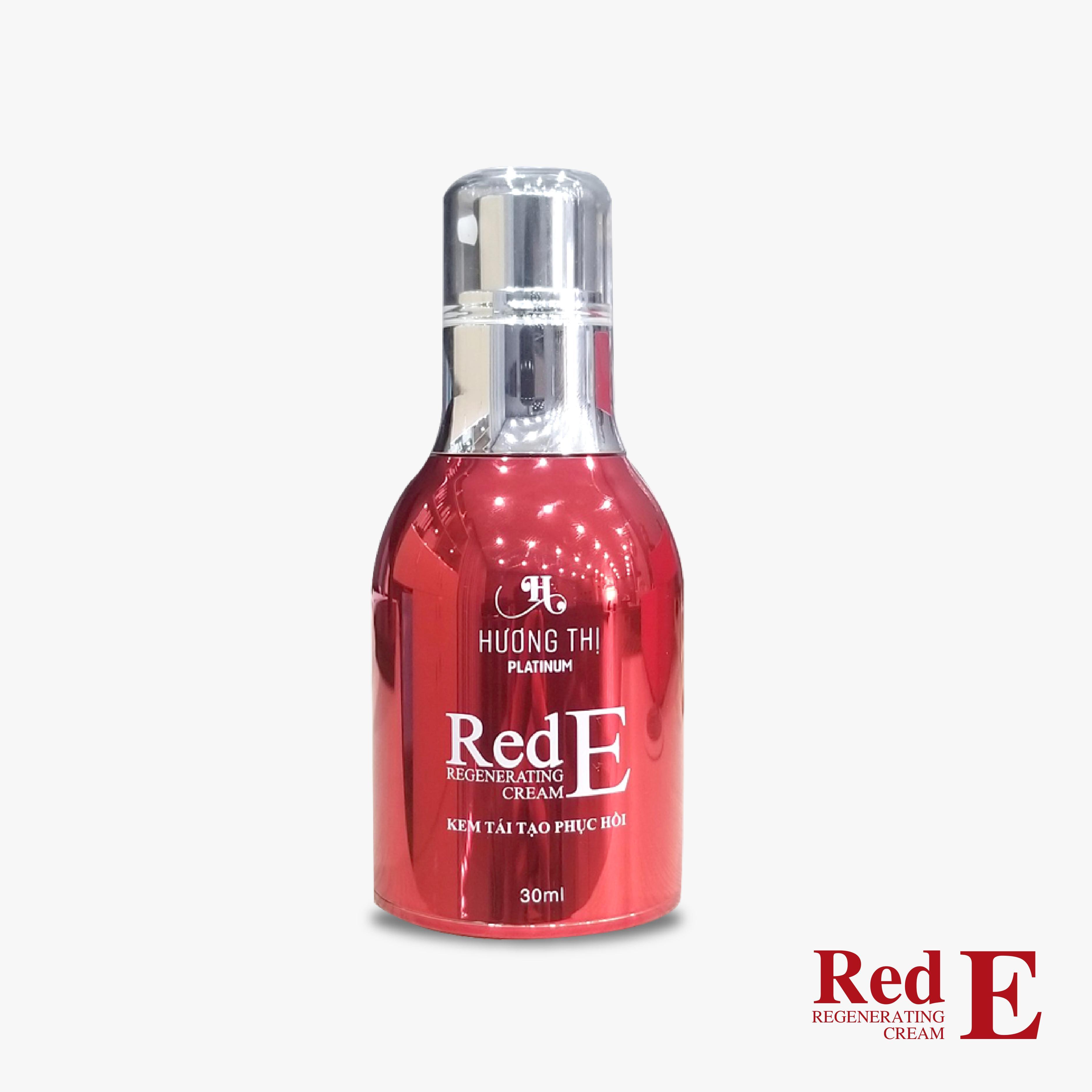 Bộ Hỗ Trợ Trị Mụn Từ Siêu Vitamin E Đỏ Red E Solution Hương Thị 95ml