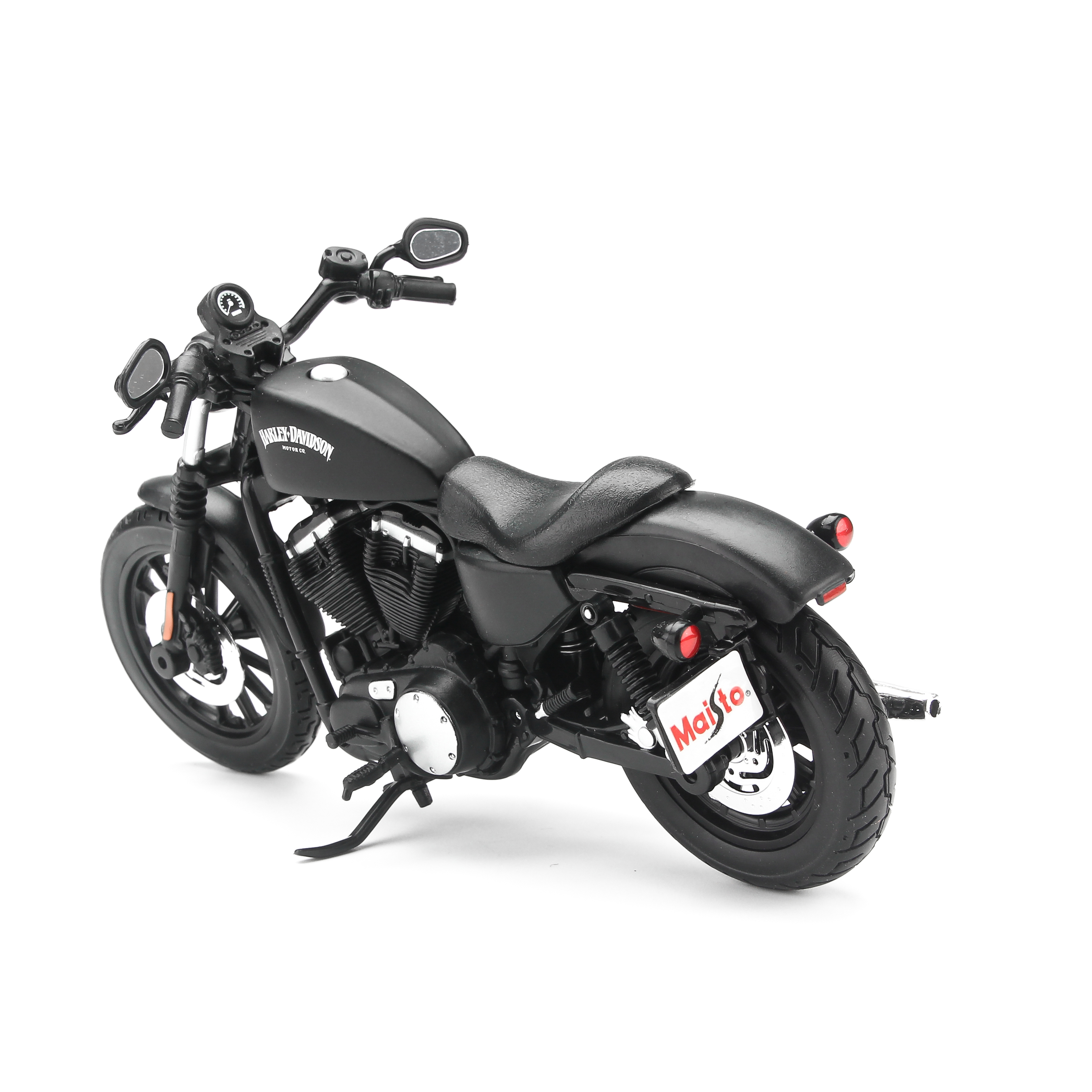 Mô Hình Xe Harley Davidson 13 Sportster Iron 883 Flat Black 1:12 Maisto MH-32326
