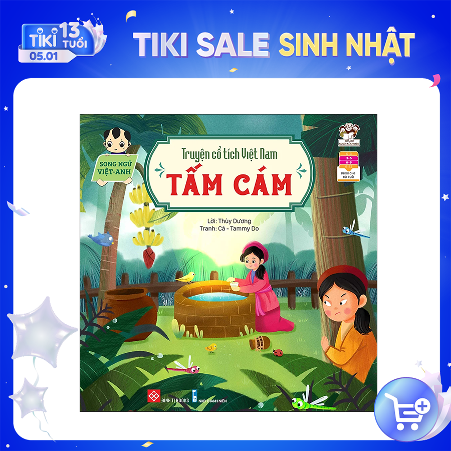 Truyện Cổ Tích Việt Nam (Song Ngữ Việt - Anh) - Tấm Cám