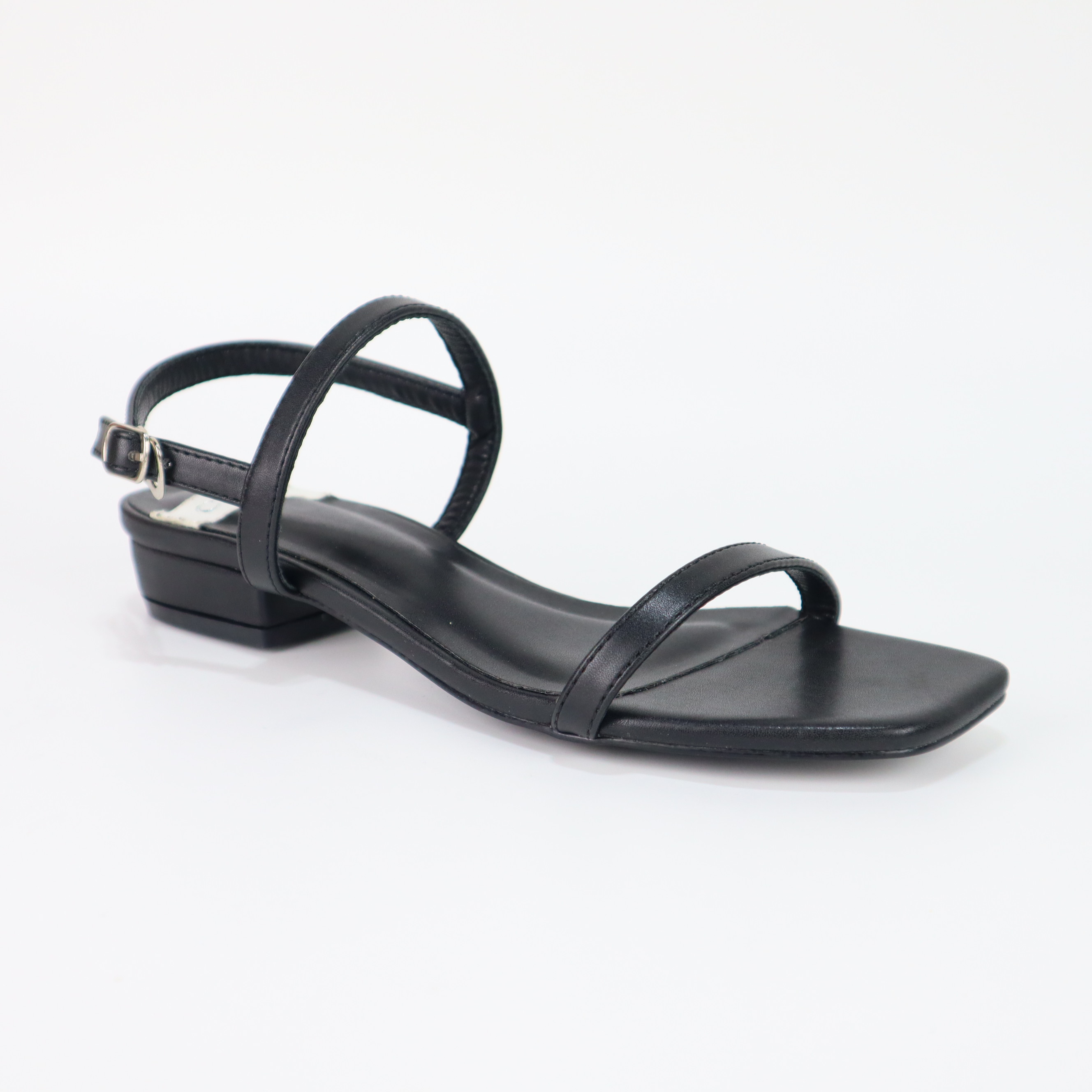 Giày sandal nữ quai ngang Cillie cao 2cm 1002