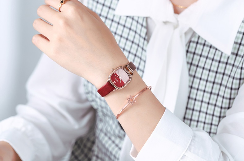 Đồng Hồ Nữ Julius Hàn Quốc JA1240 Day Da
