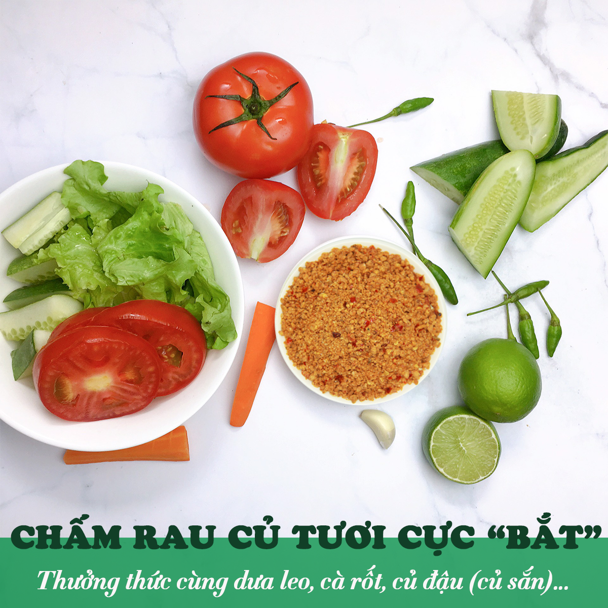 Muối tôm ớt DH Foods 60g