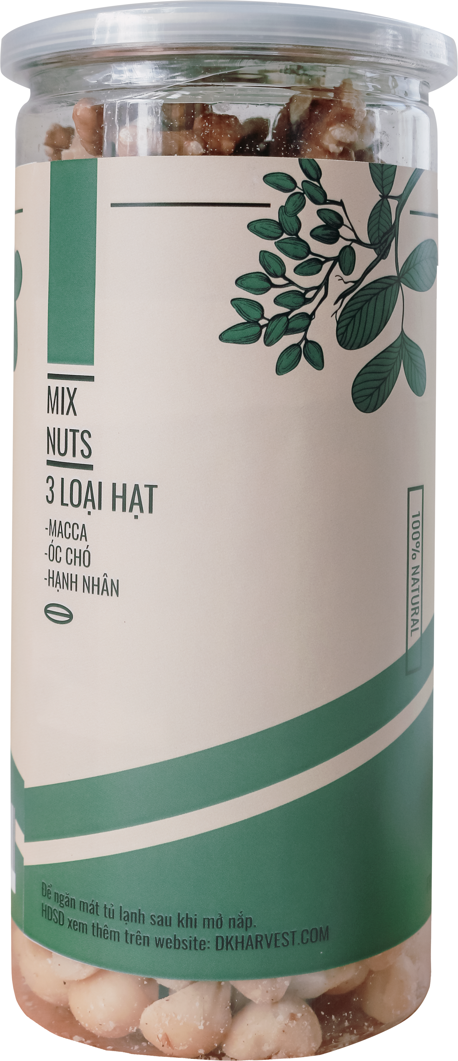 Hạt Mix 3 Loại (Óc chó - Hạt Macca - Hạnh Nhân)
