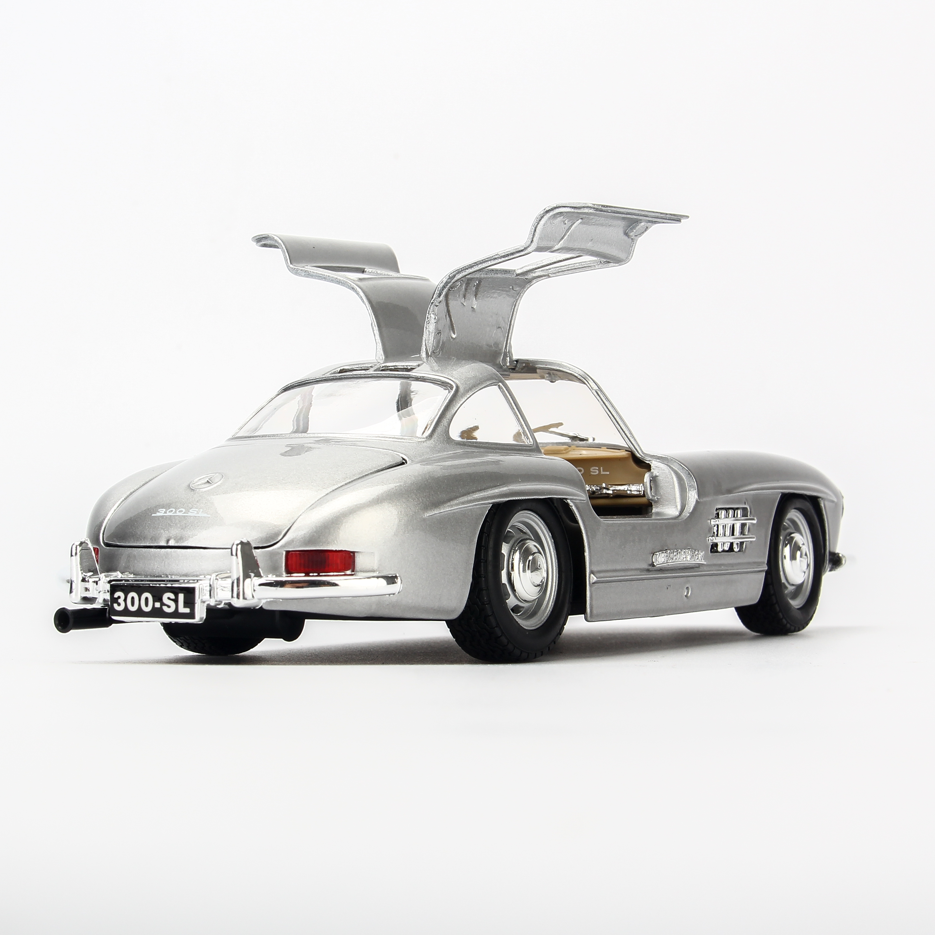 Mô Hình Xe Mercedes-Benz 300Sl 1954 Silver 1:24 Bburago-MH18-22023