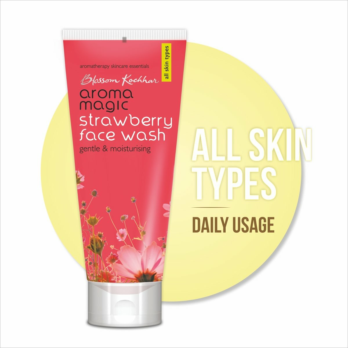 Sữa Rửa Mặt Aroma Magic Strawberry Face Wash 100ml