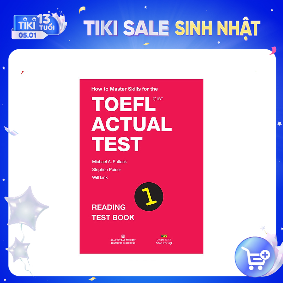 How To Master Skills For The TOEFL iBT Actual Test: Reading Test Book 1