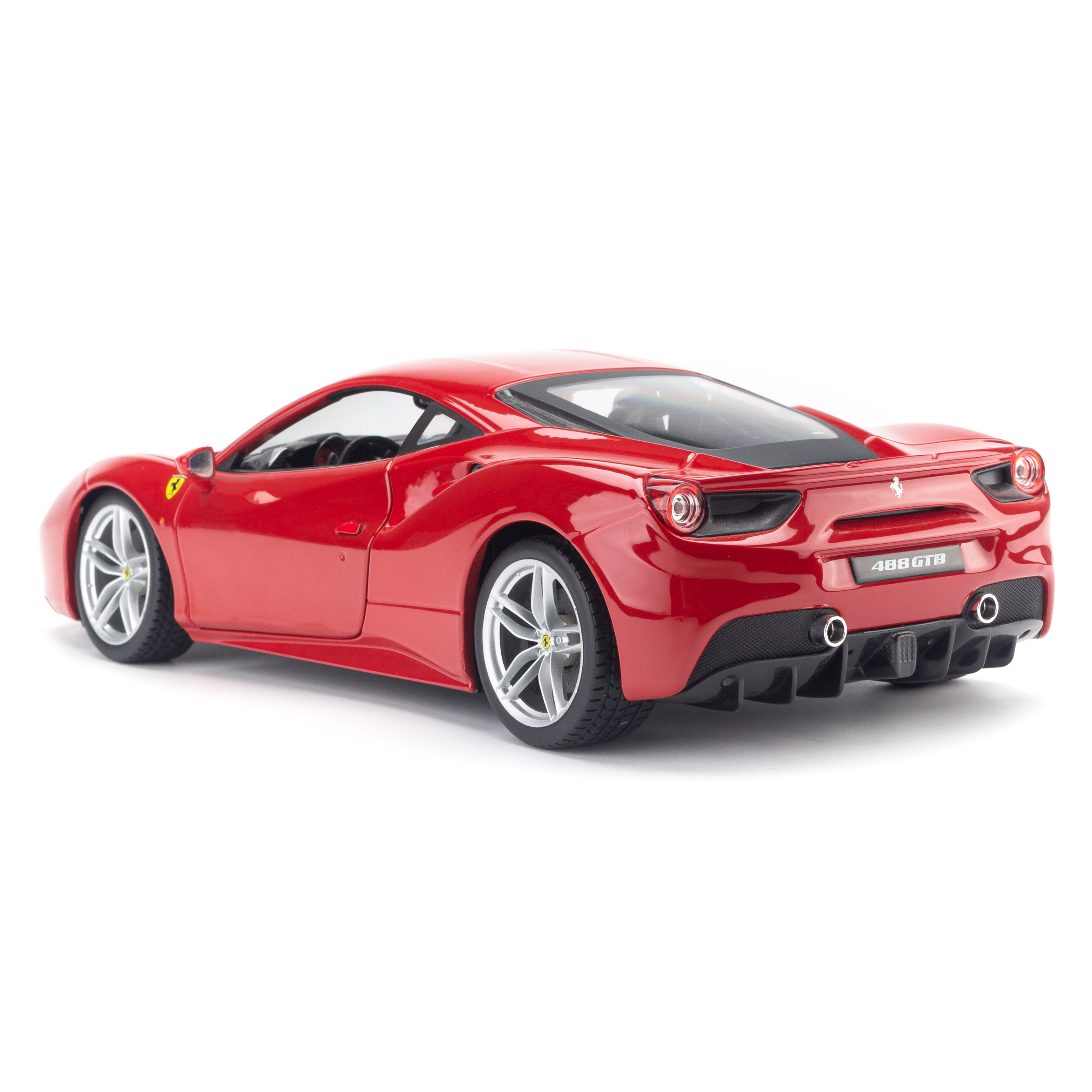 Mô Hình Xe Ferrari 488 GTB Red 1:18 Bburago - MH18-16008