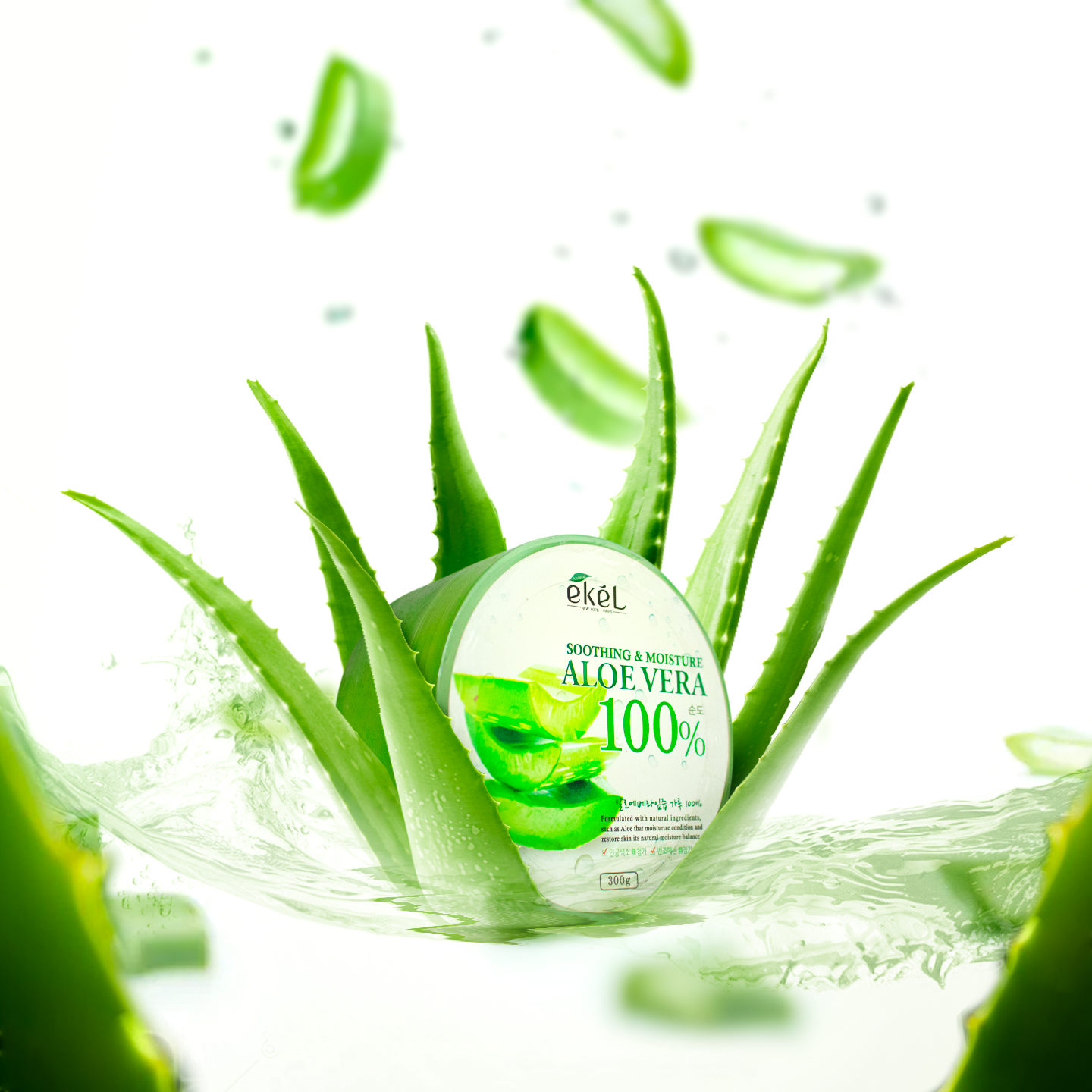 Gel lô hội Ekel Aloe Vera Soothing Gel 100%