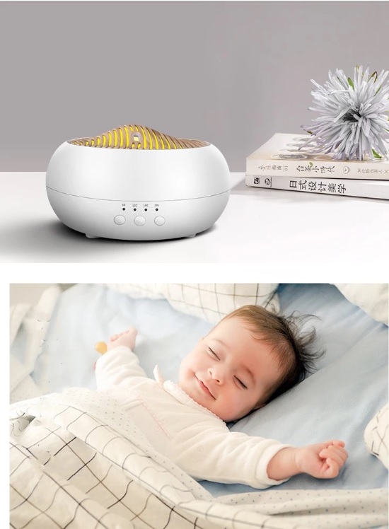 Máy Khuếch Tán Xông Tinh Dầu Siêu Âm Ngọn Đồi Trắng PR-106 250ml
