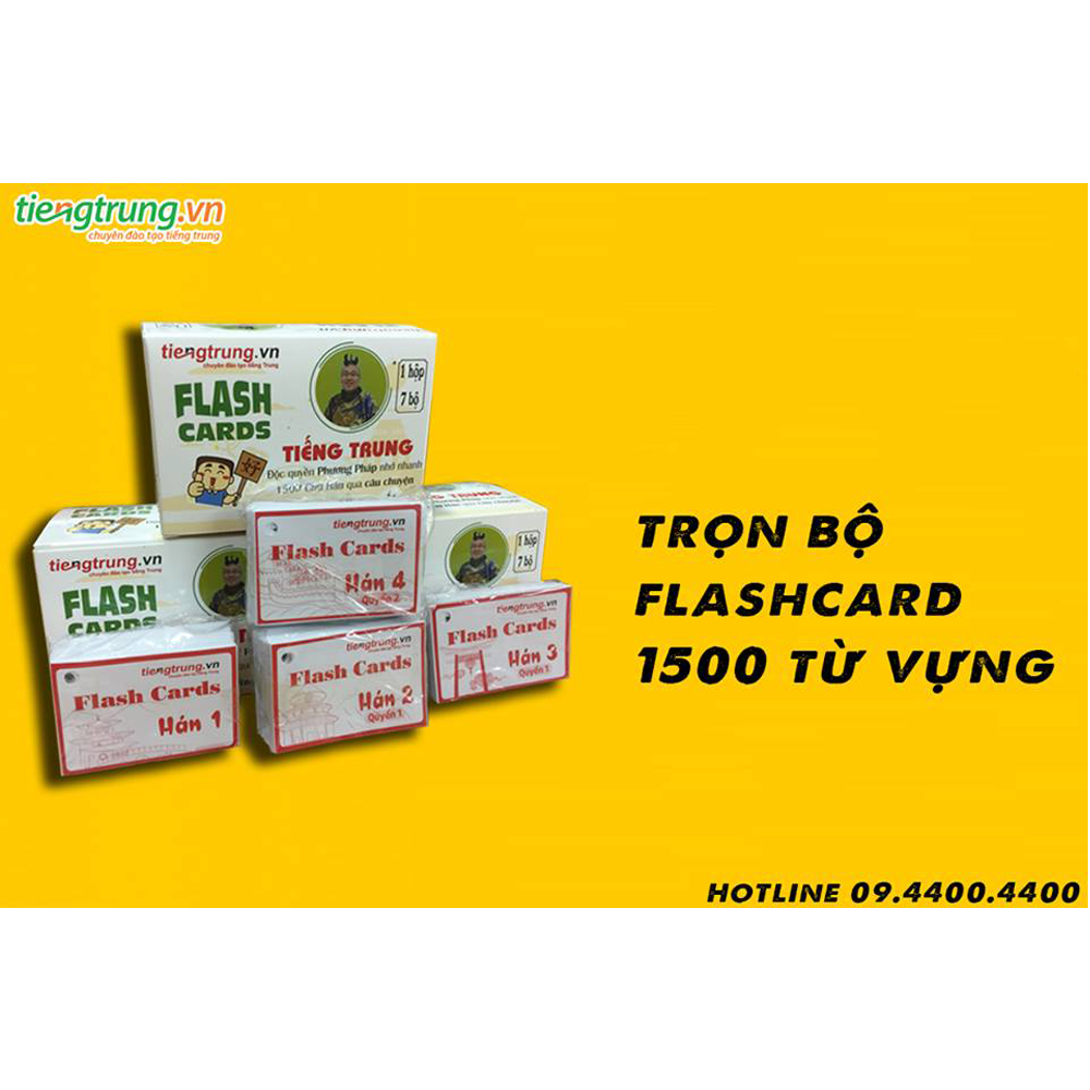 Flashcard 1500 Chữ Hán - Flashcard Tiếng Trung - Thẻ Học Từ Vựng Tiếng Trung Cầm Tay - Tự Học Từ Vựng Tiếng Trung - Từ Vựng HSK 4 - Phạm Dương Châu