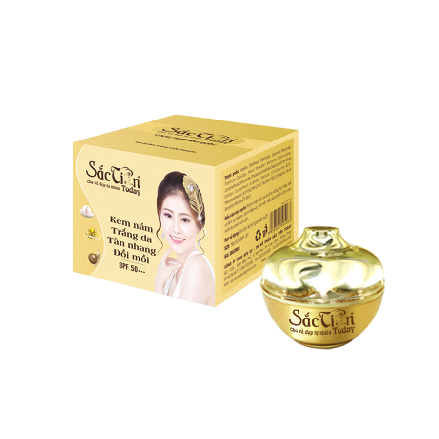 Kem Nám Trắng Da Tàng Nhang Đồi Mồi (15g, 25g) Sắc Tiên Today