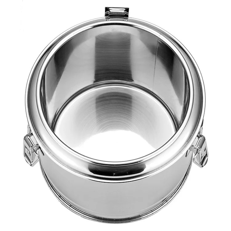 Bình giữ nhiệt Inox có vòi - TRẮNG