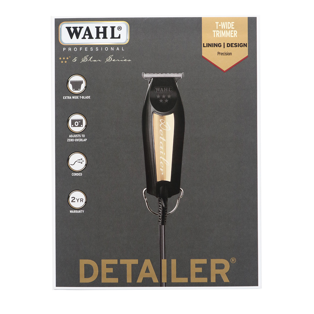 Tông đơ cắt tóc Wahl Detailer Black 2020