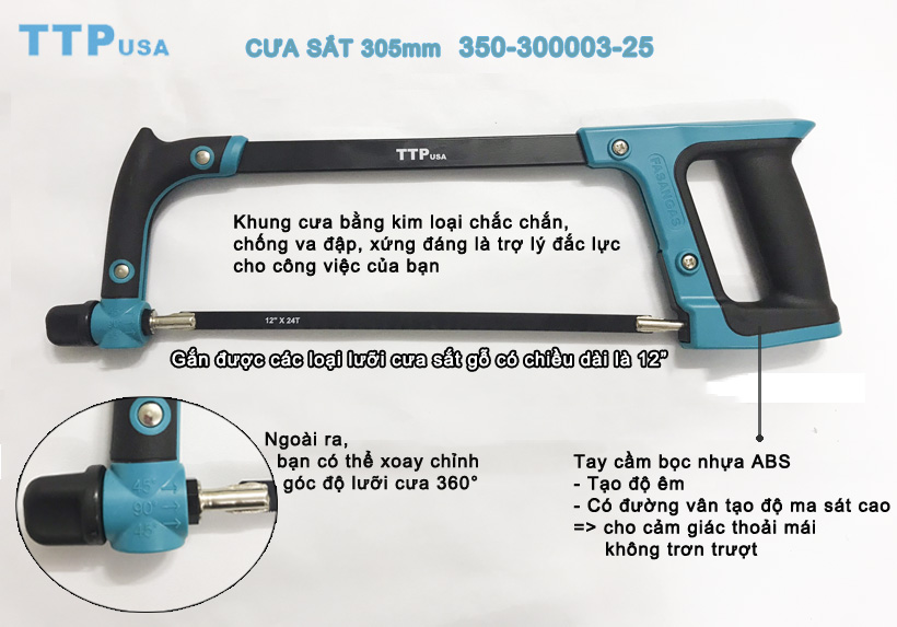 Cưa sắt 305mm TTPusa