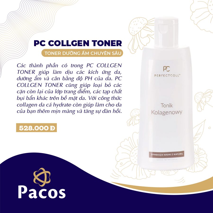 Toner Dưỡng Ẩm Chuyên Sâu - PC Collagen Toner