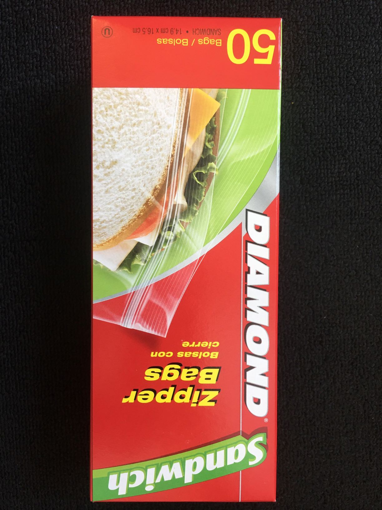 Túi đựng thực phẩm Diamond size sandwich