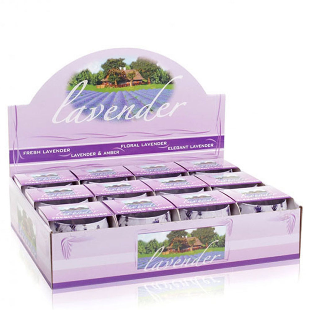 Ly nến thơm tinh dầu Bartek Lavender 100g QT025831 - hoa oải hương (Giao mẫu ngẫu nhiên)