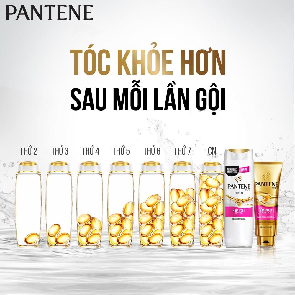 Dầu Gội Pantene Ngăn Rụng Tóc 1200g [Tặng bình nước]