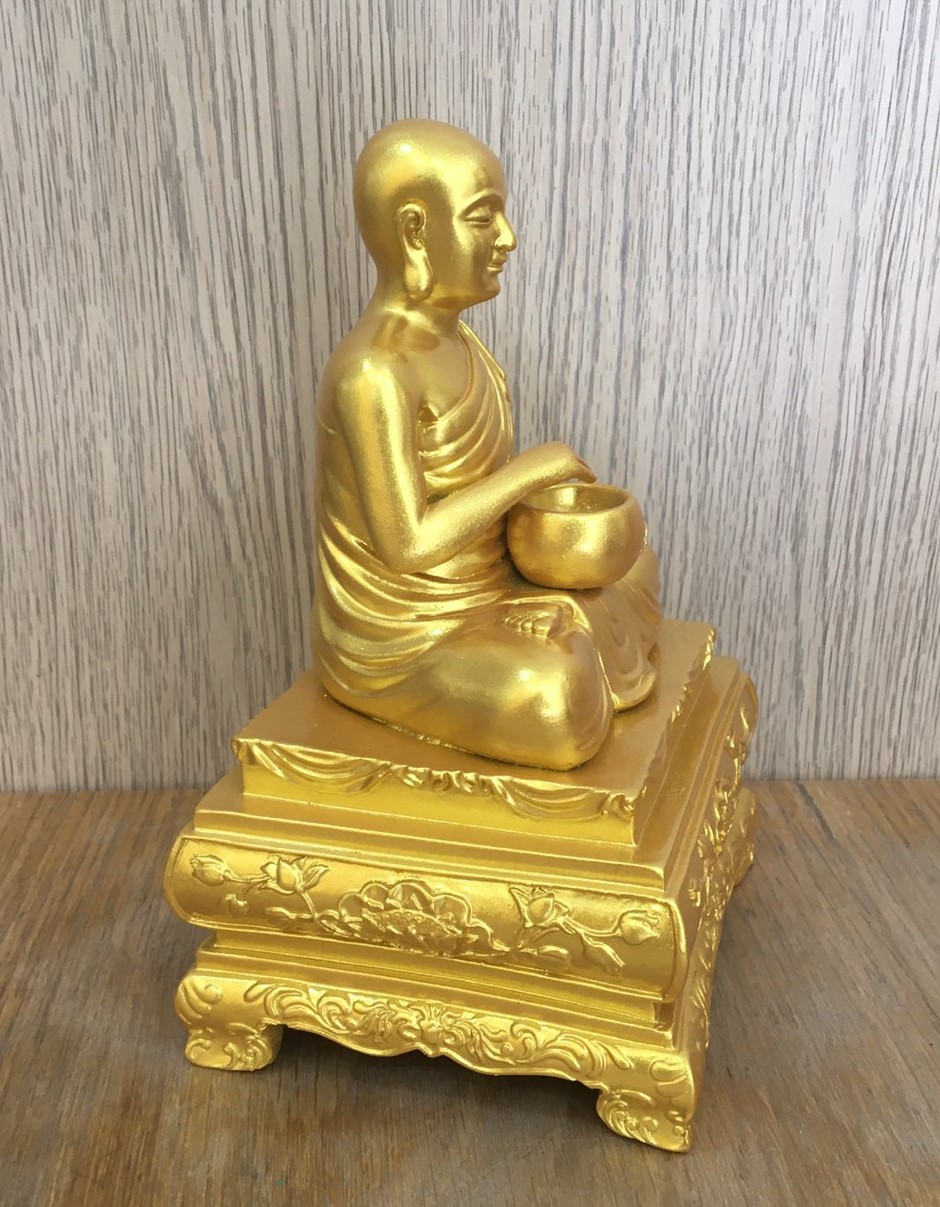 Tượng ngài Sivaly, vị thánh tăng có tài lộc bậc nhất - Vàng