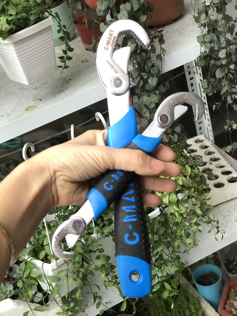 Bộ 2 Cờ lê đa năng 9-32mm C-mart f0050 tặng kèm tovit sửa chữa hai đầu