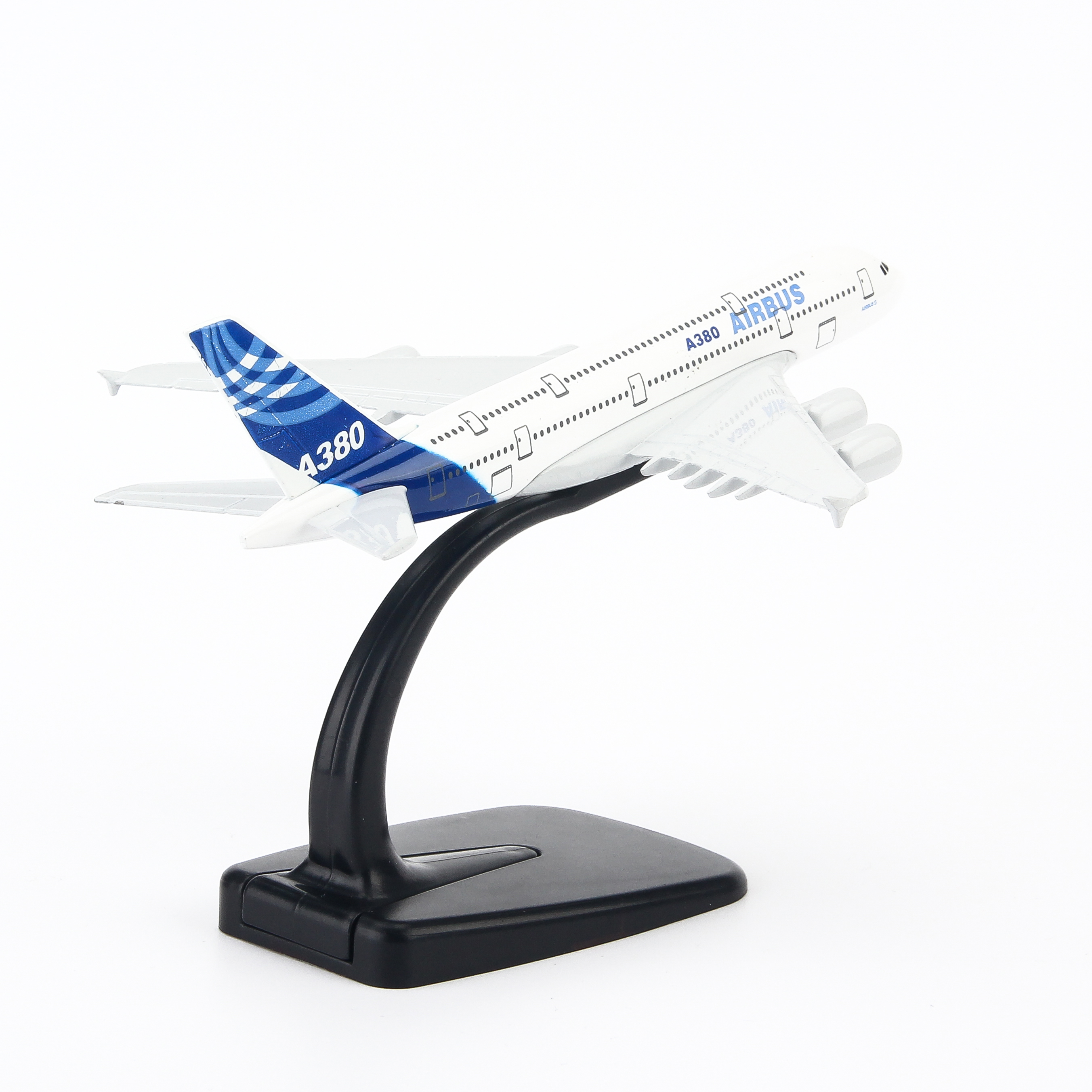 Mô Hình Máy Bay Trưng Bày Airbus A380 Everfly AB20 (20cm)