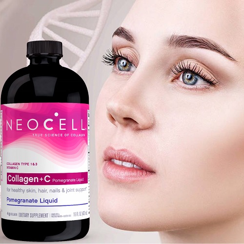 Collagen +C nước lựu Mỹ Neocell tạo sức khỏe và vẻ đẹp từ bên trong cho da, tóc, móng, xương khớp, tim mạch và tăng hệ miễn dịch - QuaTangMe Extaste