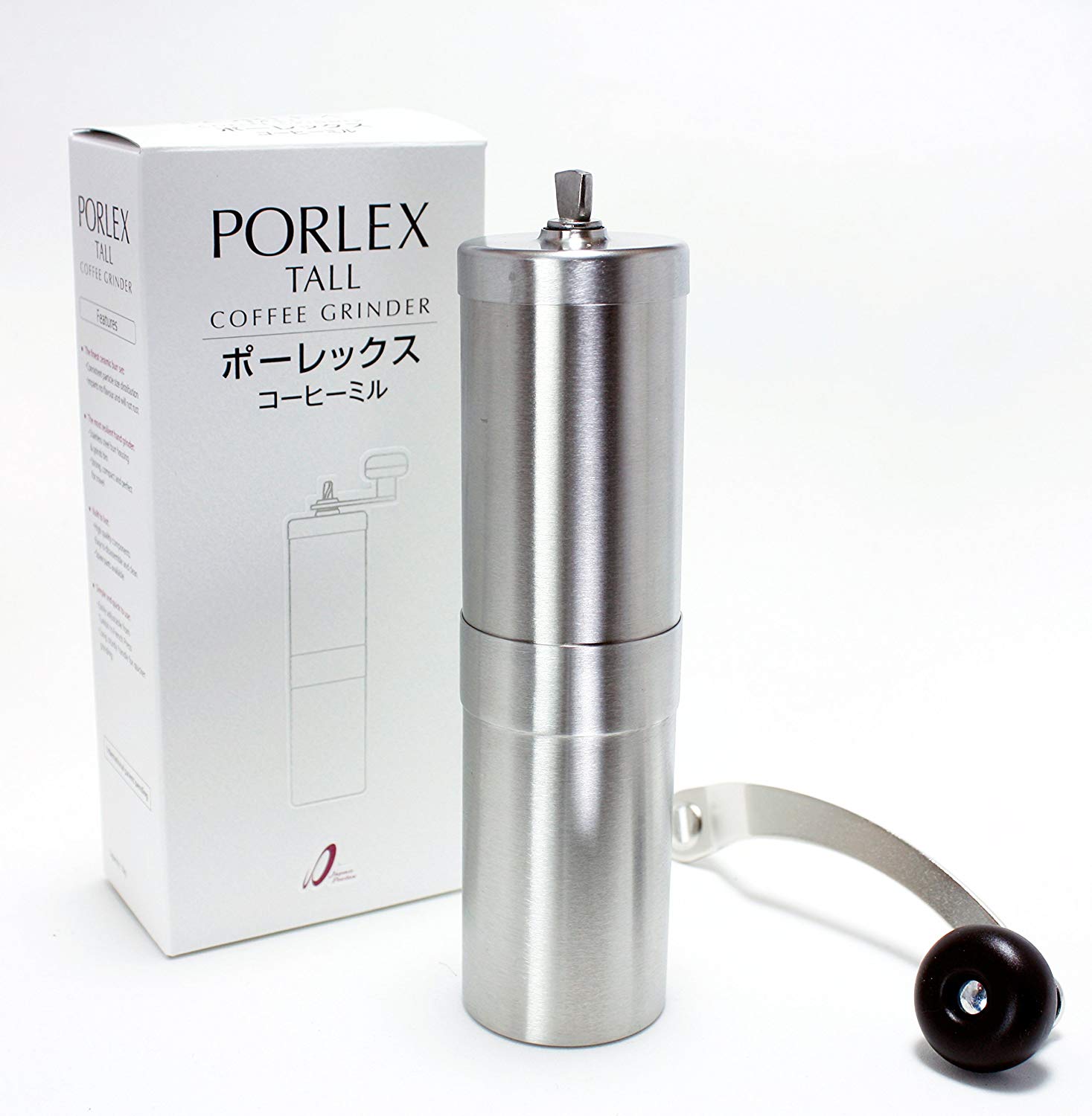 Cối Xay Cà Phê Cầm Tay Du Lịch Porlex Tall- Porlex Tall Stainless Steel Coffee Grinder Ceramic – Japan