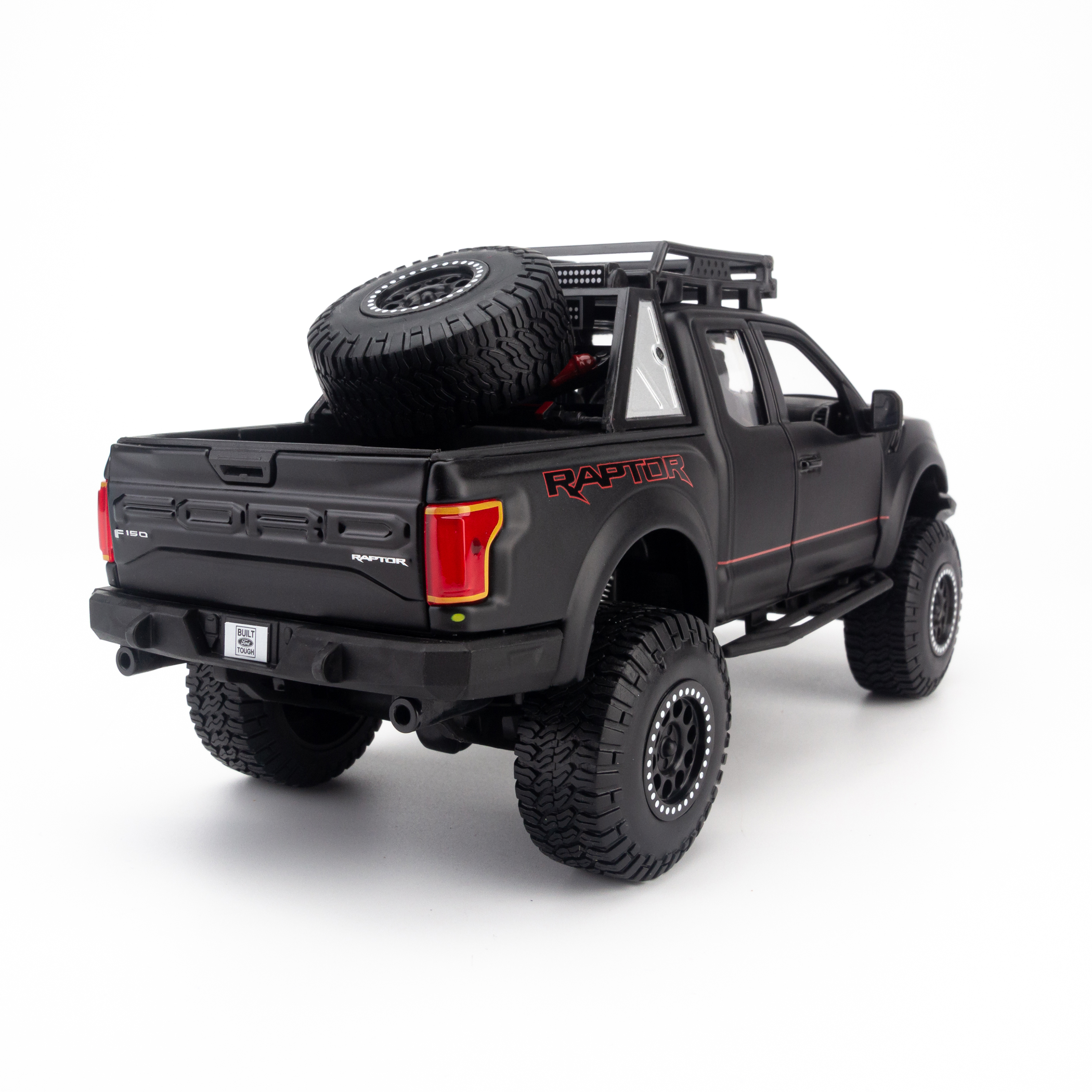 Mô Hình Xe Design Off-Road Kings 2017 Ford F-150 Raptor Black 1:24 Maisto MH-32521