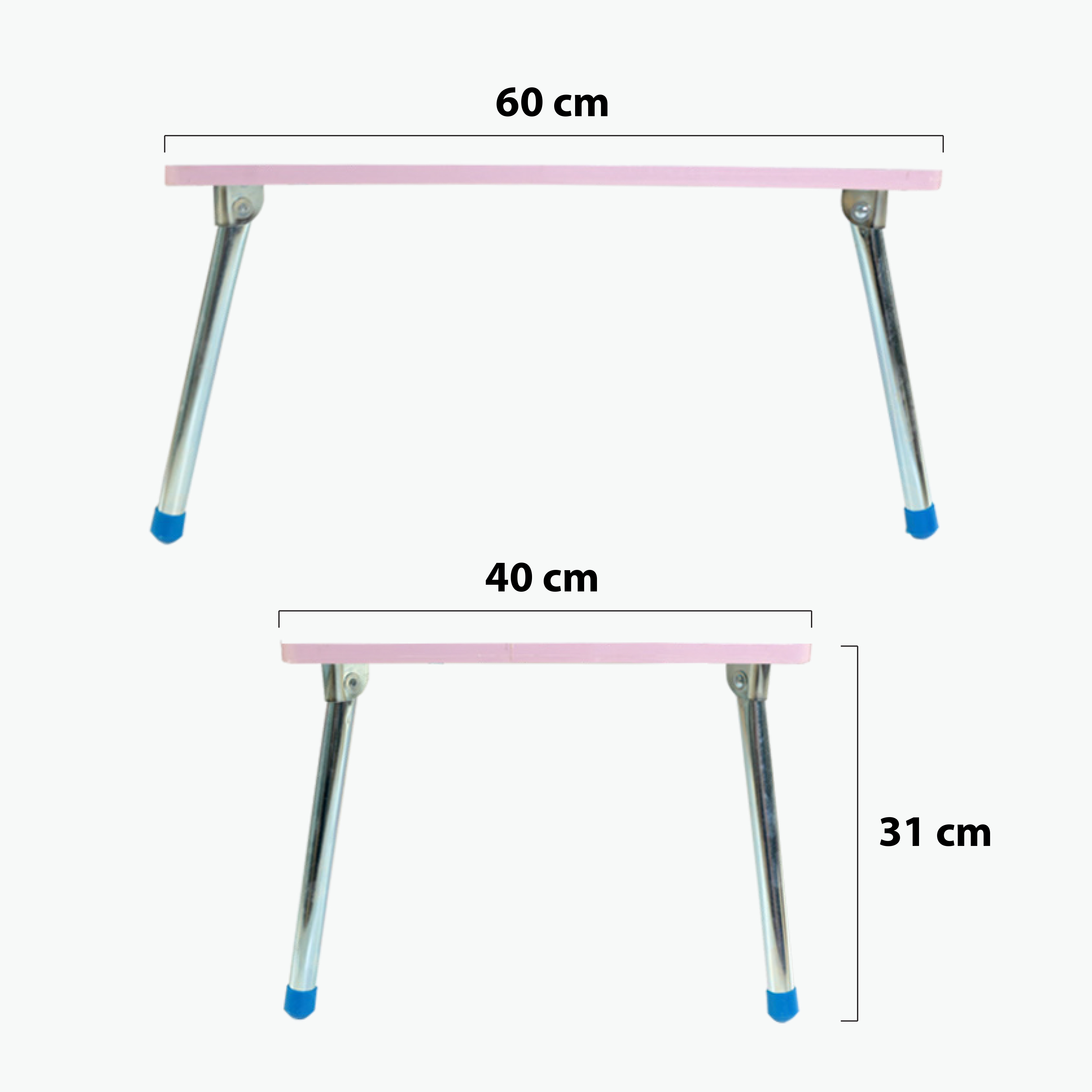 Bàn xếp học sinh xếp gọn 4 chân | Bàn xếp sinh viên 40x60 cm