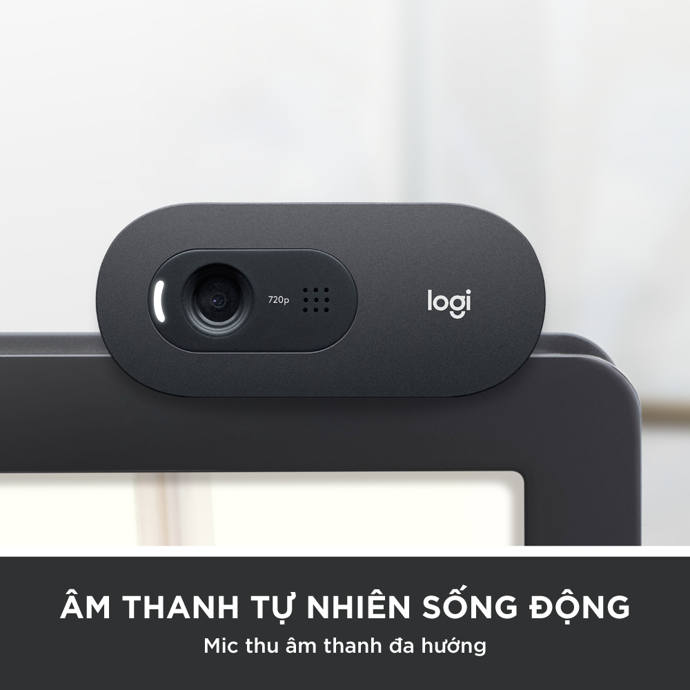 Webcam Logitech C505 720p HD 30FPS - Hàng chính hãng