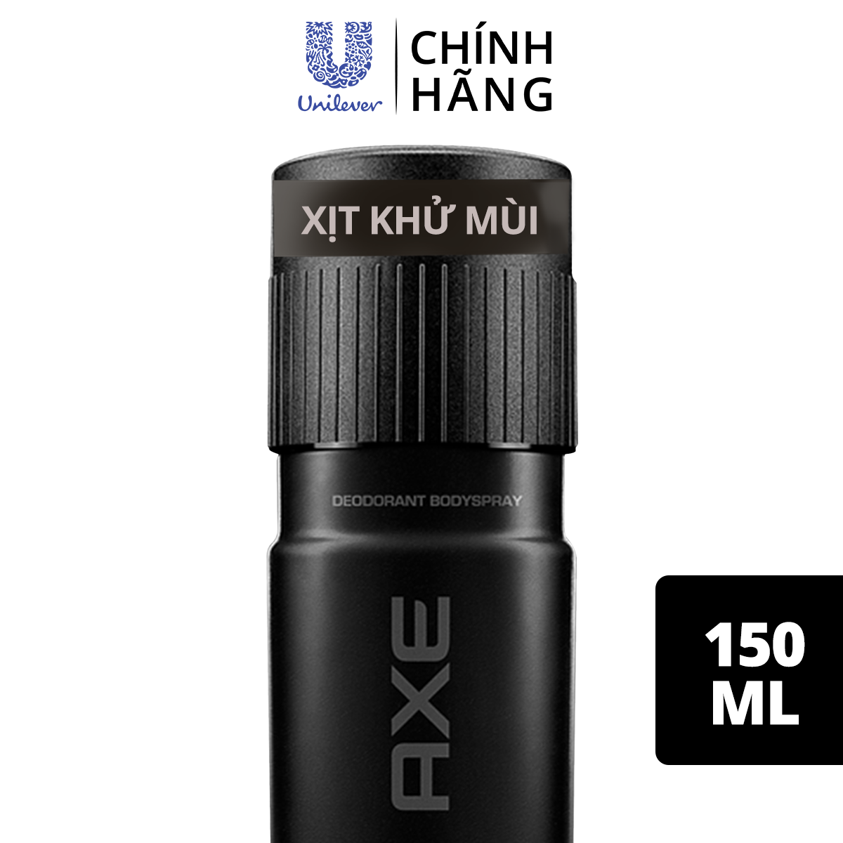 Xịt nước hoa toàn thân AXE Black dành cho nam với hương thơm tinh tế và tự nhiên, 150ml