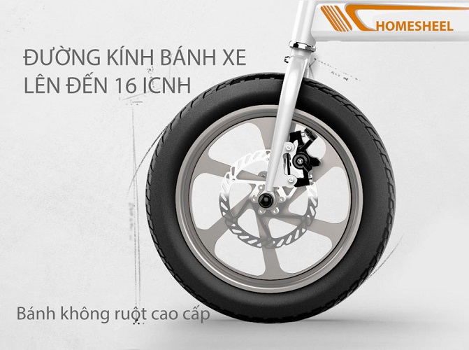 Xe điện thể thao Homesheel R5-hàng chính hãng-màu trắng