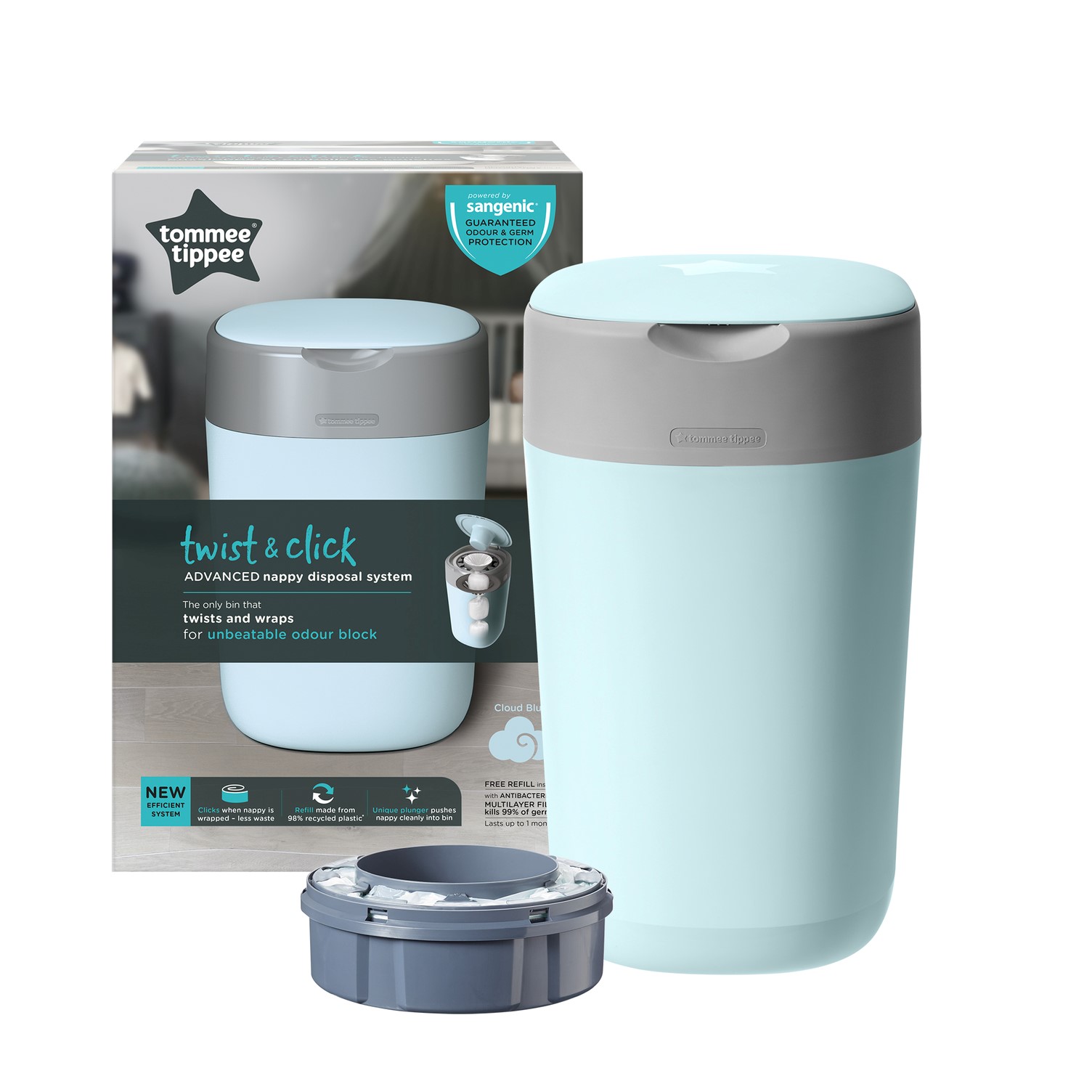 Túi xử lý tã cho bé Tommee Tippee 1 hộp