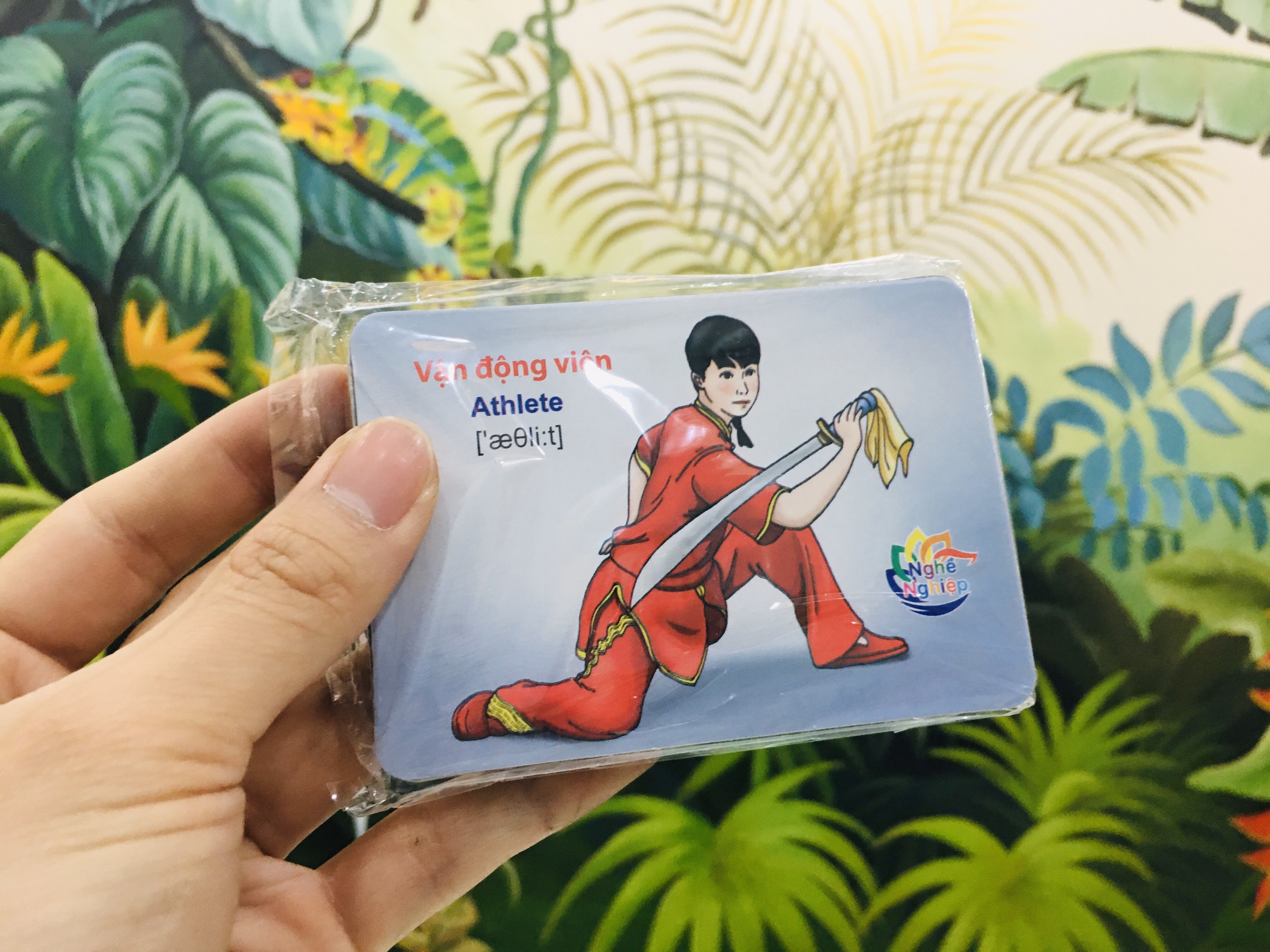 Thẻ Học Thông Minh Flashcard Song Ngữ Cho Bé