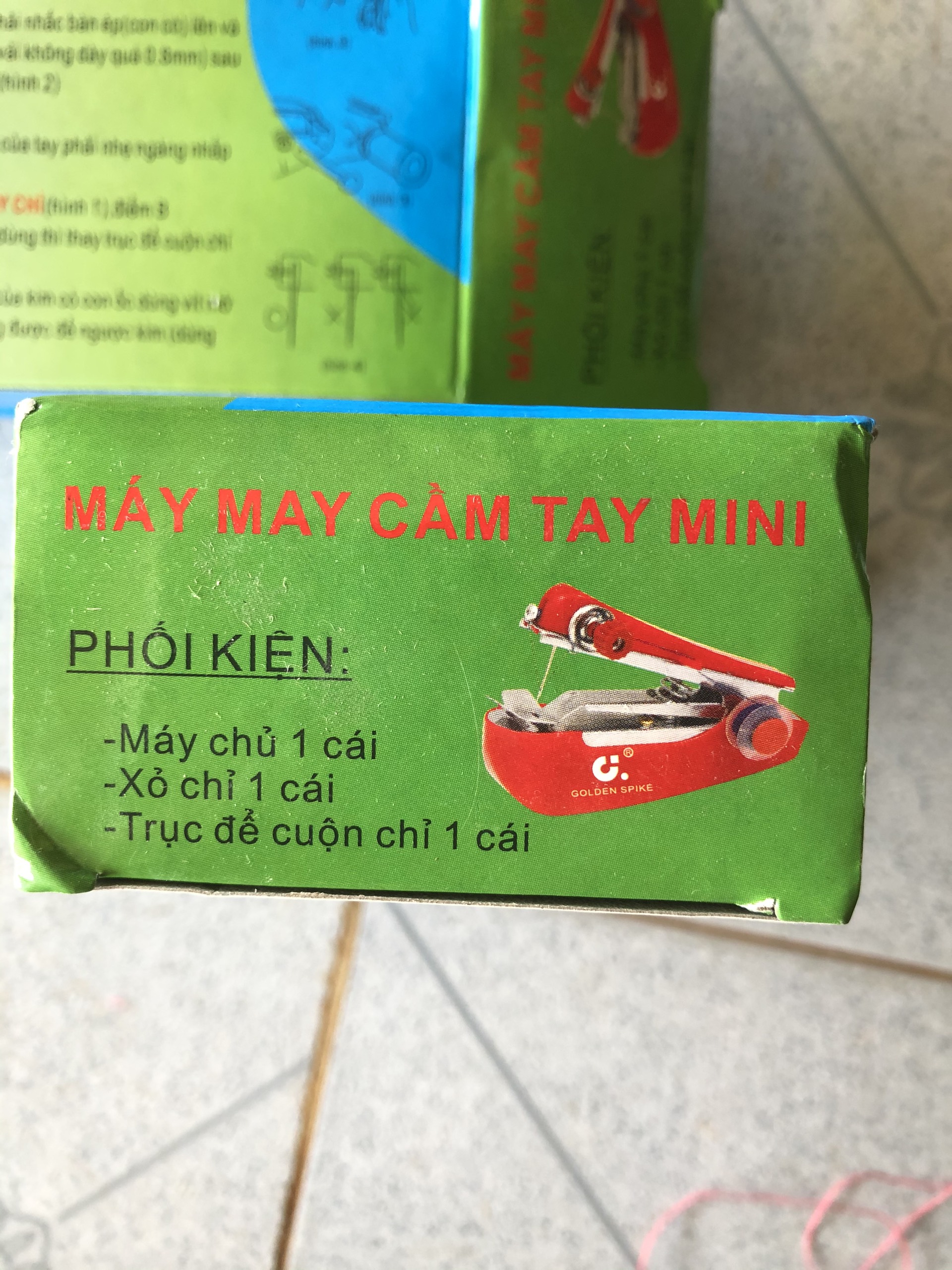 Máy May Cầm Tay Mini Siêu Tiện Lợi, Chỉ Cần Dùng Tay Bấm