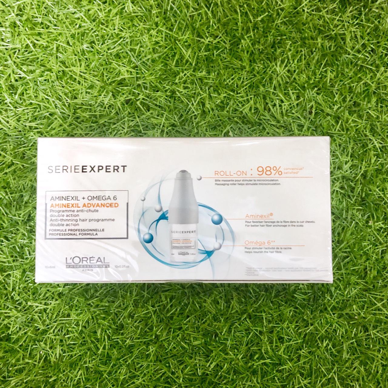 Sản phẩm giúp giảm rụng tóc Loreal Aminexil Advanced Omega 6 6ml