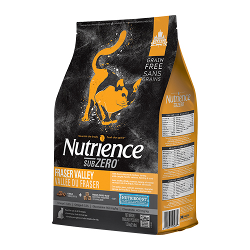 Thức Ăn Tự Nhiên Cho Mèo Nutrience SubZero Thịt Gà Và Cá Hồi