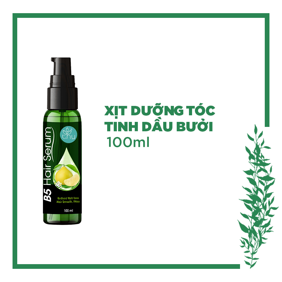 B5 Hair Serum - Xịt dày tóc, ngăn rụng tóc, không gây bết dính - T.H.Y 100ml (Sản Phẩm Chính Hãng)